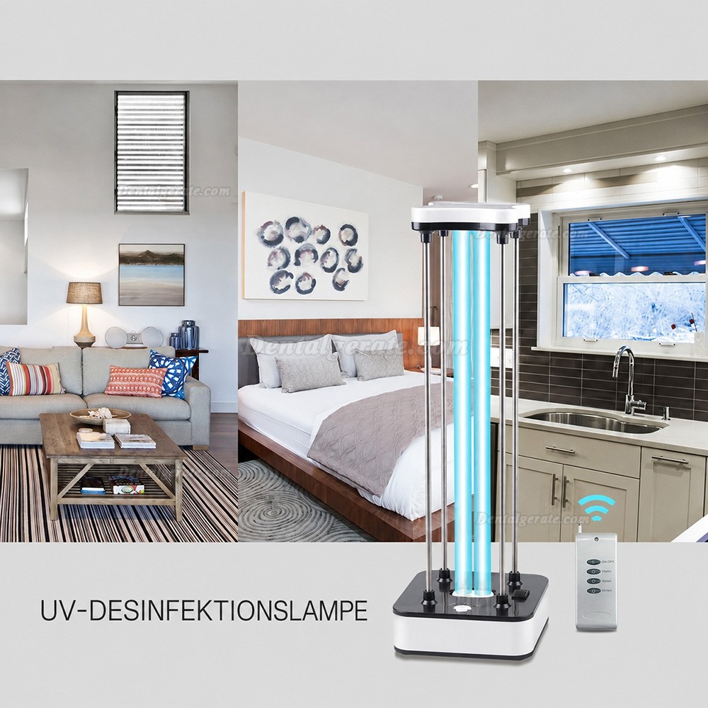 36W UV Bakterizid Quarz Lampe Desinfektion Ozon Sterilisator Timer-Fernbedienung